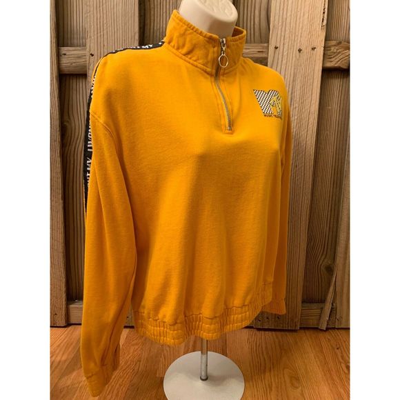 MTV Yellow Pullover Sweatshirt Retro - Picture 3 of 8
